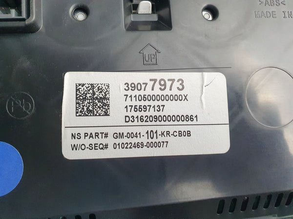 Quadrante Opel Astra K 39077973 | Quadrantes