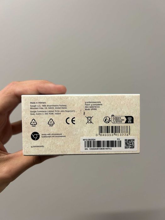 Зарядний блок Google Pixel 45w USB-C швидкісний адаптер для всіх Pixel