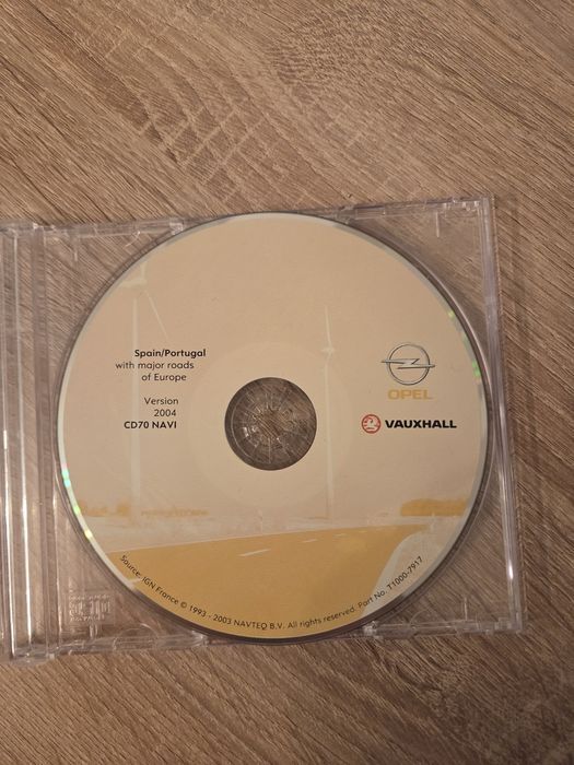 CD Navegação original Opel CD70 / DVD 90 NAVI