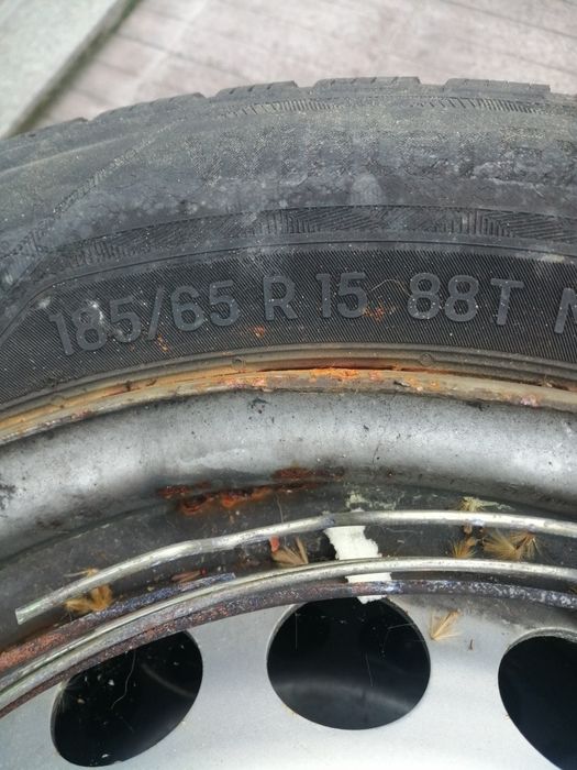Jantes 15 com pneus usados