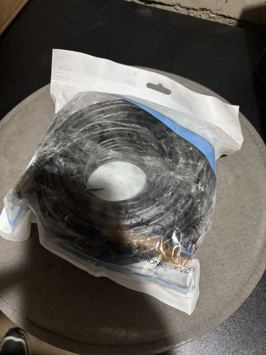 Kabel sieciowy S/FTP CAT6a ethernet skretka internet RJ45 25m