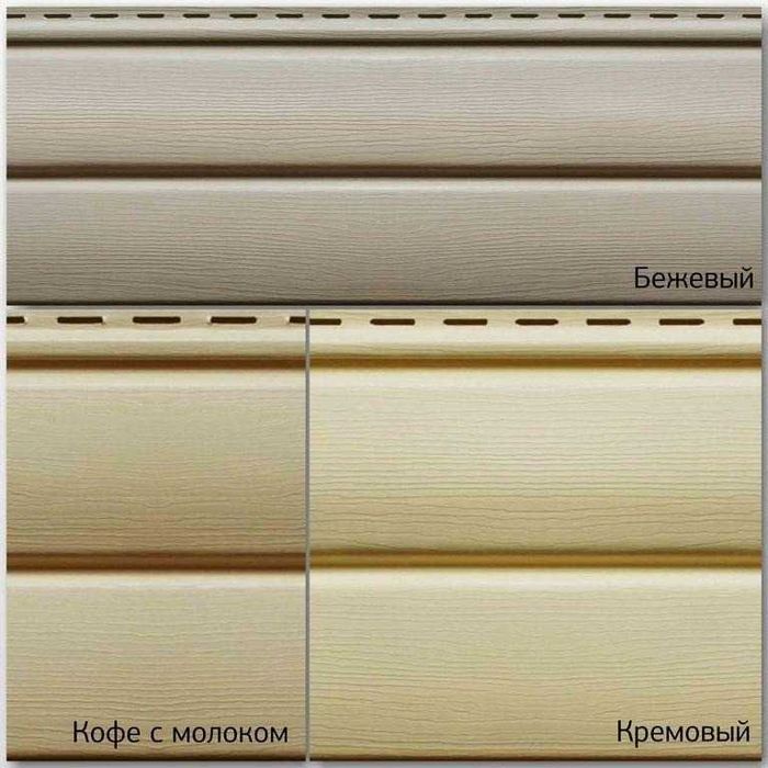 Вініловий сайдинг Block-House під брус. Доставка