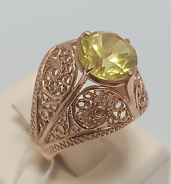 Золотые серьги цитрин,янтарь 583,585 проба,агат,хризолит