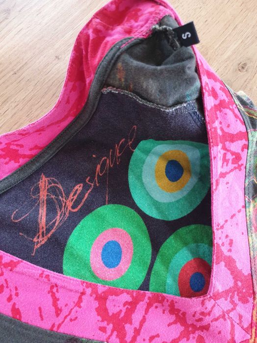 Sukienka Desigual, 100% bawełna, rozmiar S, 36
