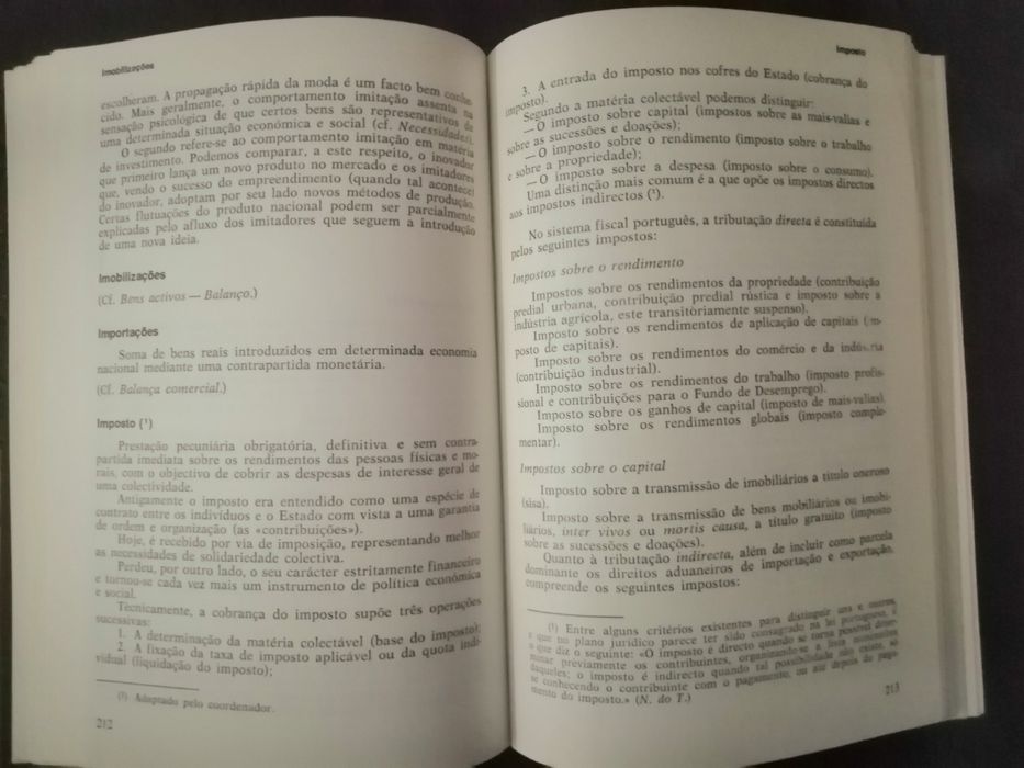 Dicionário de economia.