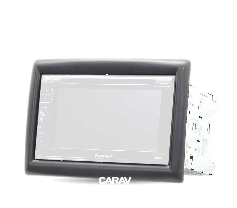 MOLDURA ADAPTADOR PRETO PARA RADIO 2-DIN PARA RENAULT MEGANE 02-09