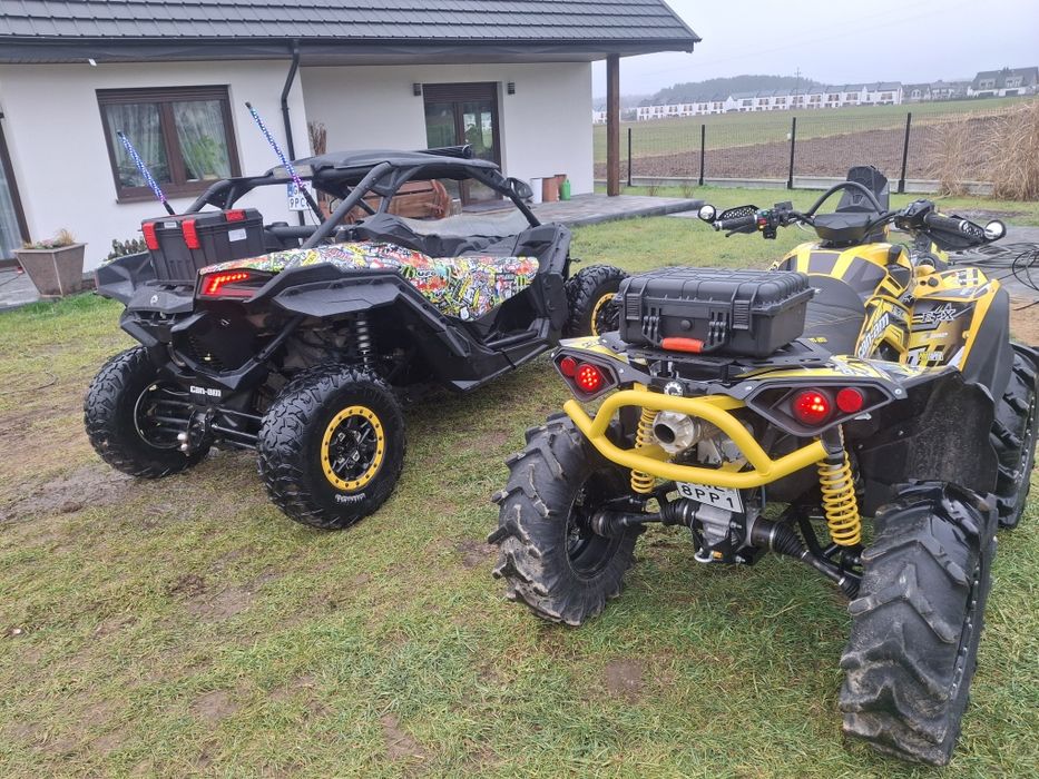 Can am renegade xmr  can am maverick x3 turbo