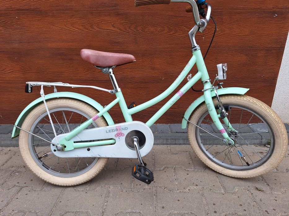 Rower dziecięcy dla dziewczynki koła 16