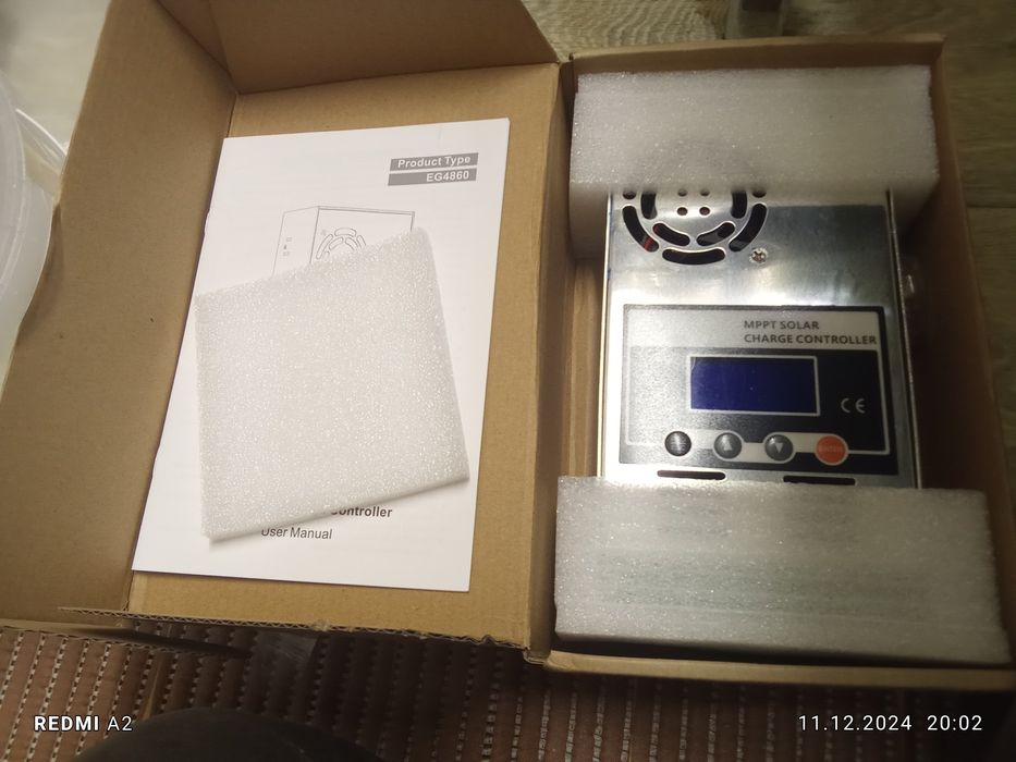 Контролер 60 ампер зарядки аккумулятора.