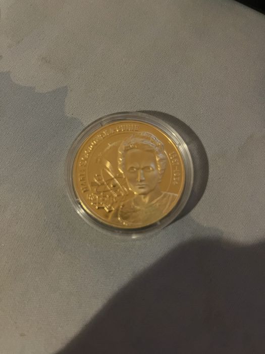 Moneta wielcy polacy Maria Skłodowska-Curie