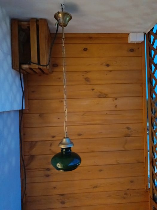 Lampa wisząca z kloszem