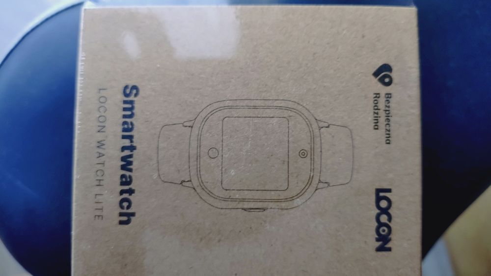 Niebieski smartwatch LACON  WATCH LITE.