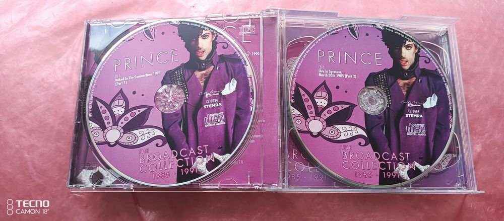 Prince the broad cast collection 5 шт.