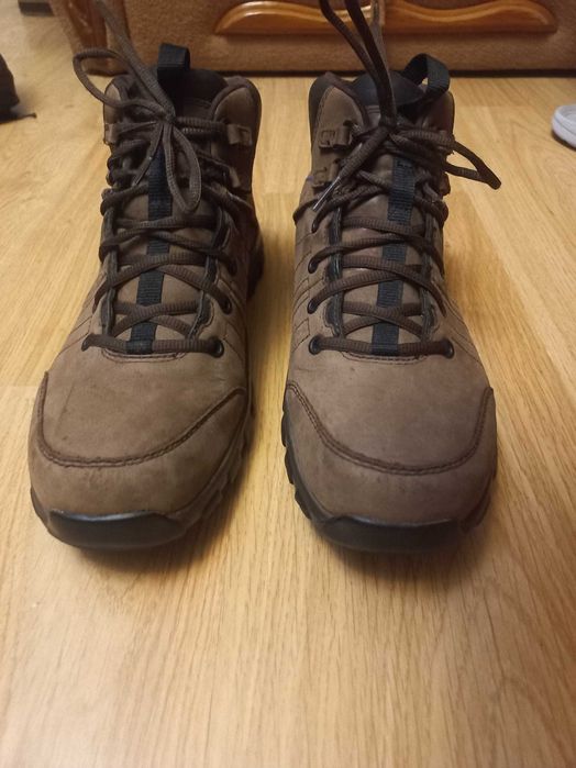 Мужские новые кожаные демисезонные ботинки Clarks 44 p.