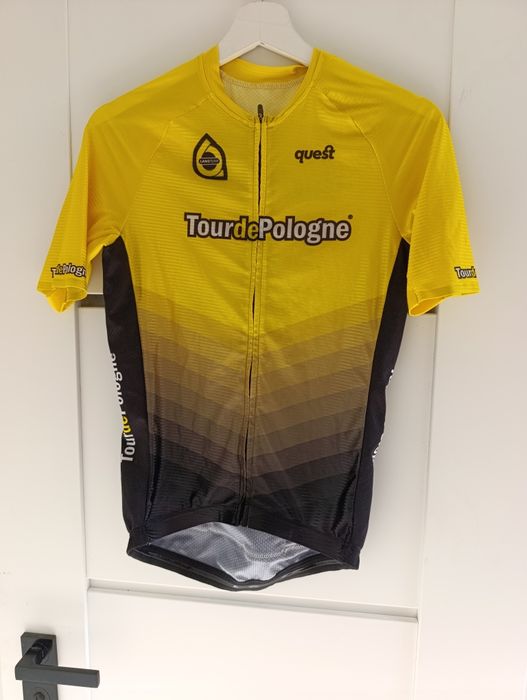 Koszulka quest tour de pologne na chłopca 158 lub s męska