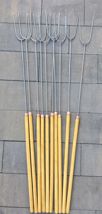 Kije kijki  do ogniska  z kwasowki 130cm