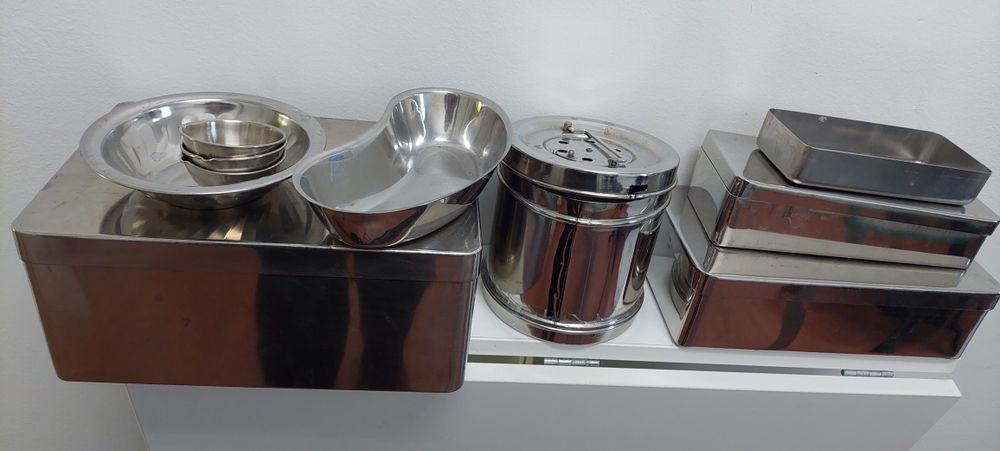 Esterelização médico cirúrgico inox bom estado