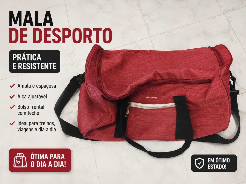 Bolsa/Mala de Viagem e Ginásio
