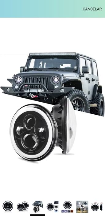 Farol Led Jeep, Ducati e Yamaha