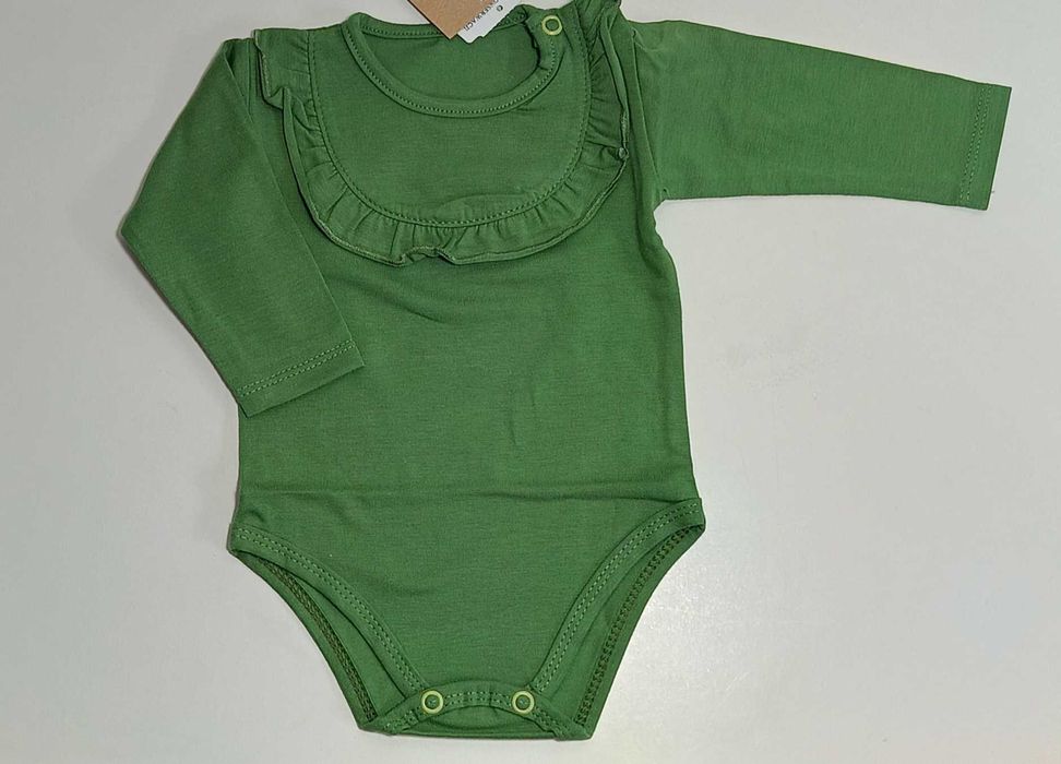Body Niemowlęce MROFI - Lea Khaki roz 68 cm