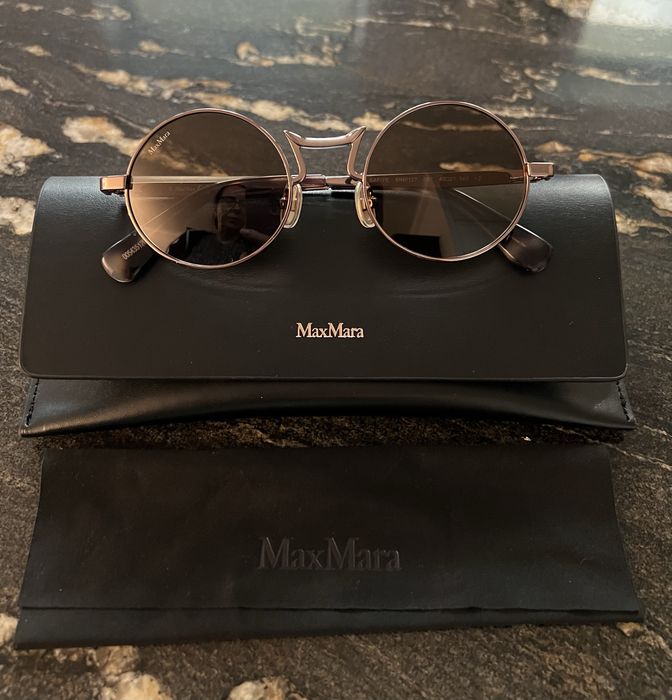 MAX MARA piękne kultowe okulary przeciwsłoneczne