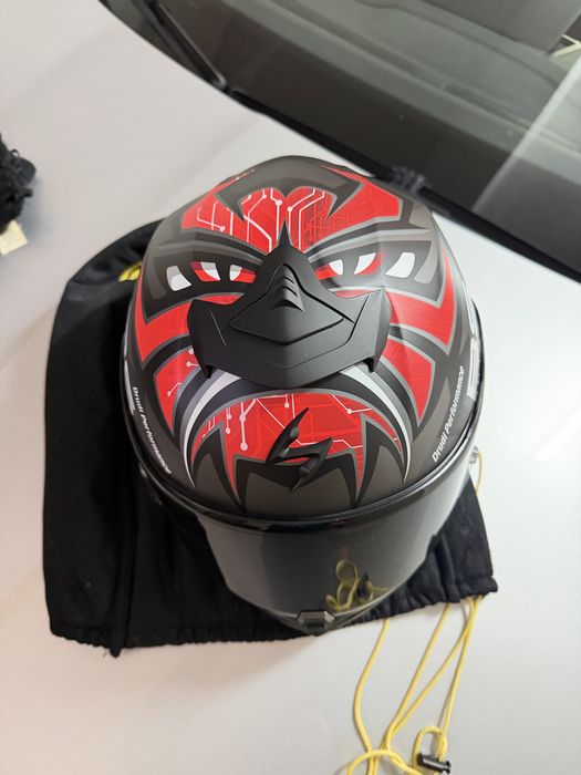 Capacete Scorpion Exo-R1 Air Fabio Monster Replica