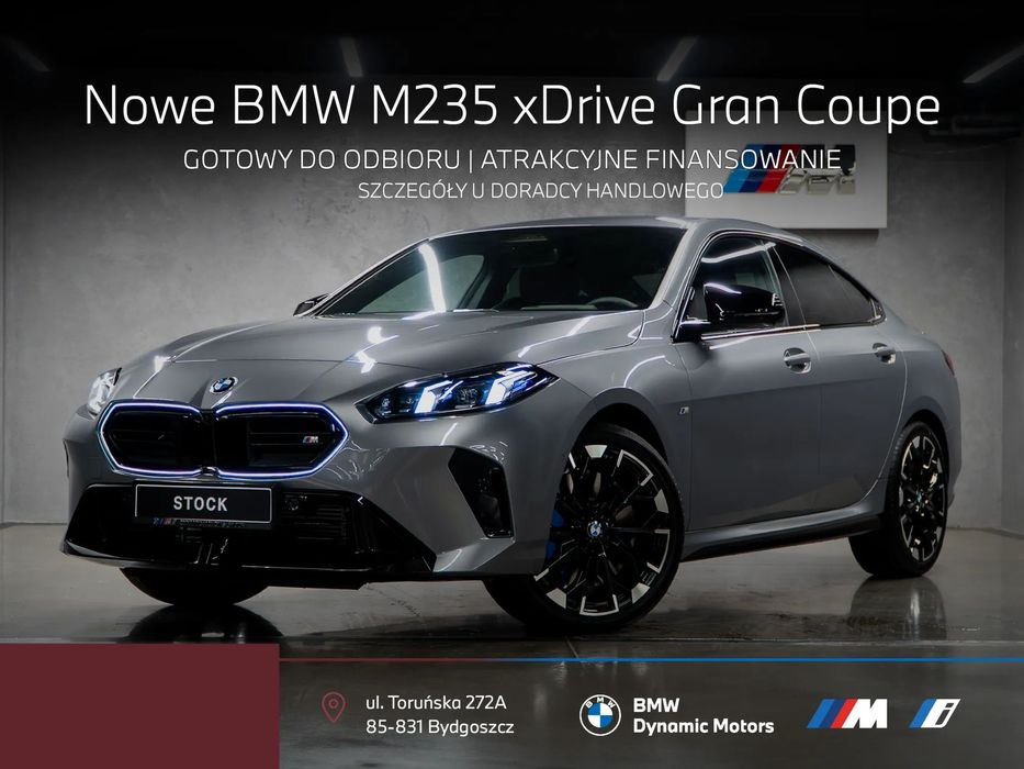 BMW Seria 2 M235 xDrive Gran Coupé 300 KM - HeadUp - Kamera 360 - Adaptacyjne LEDy