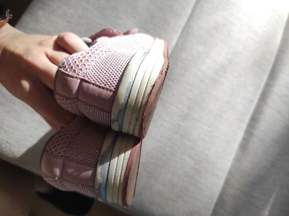 Lasocki półbuty adidasy skórzana wkładka różowe trampki