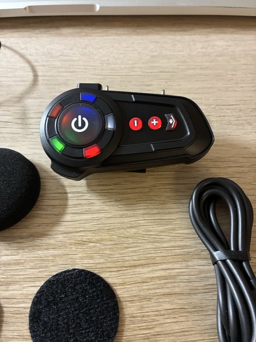 Intercomunicador Bluetooth para capacete de mota
