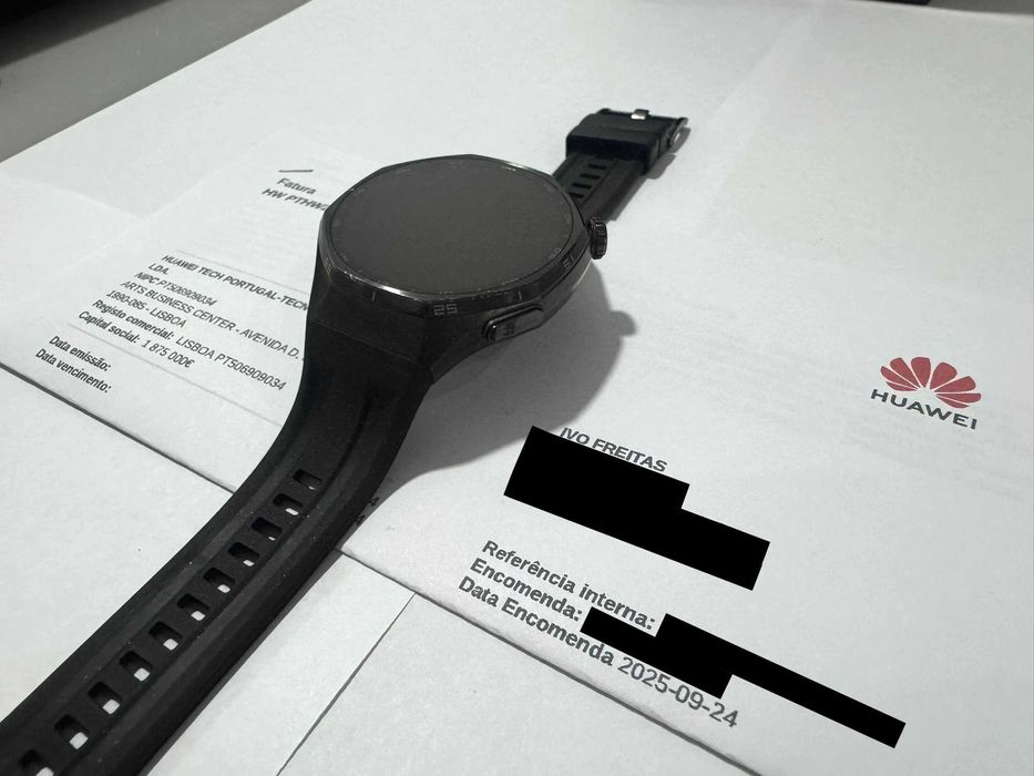 Smartwatch Huawei GT 6 Pro 46mm Preto/Titânio - Excelente c/ Garantia