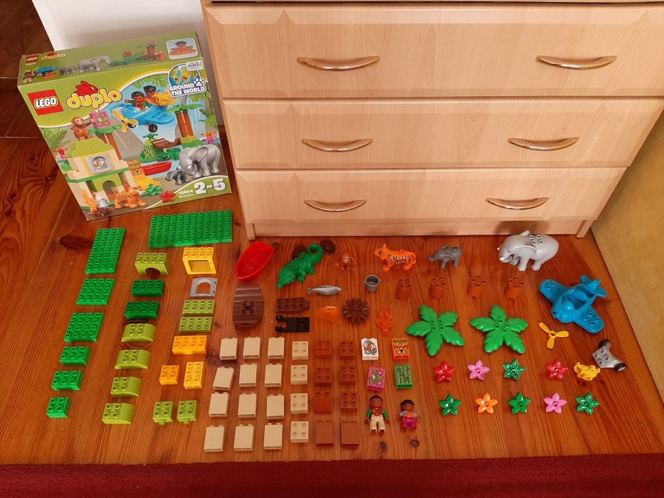 Lego DUPLO Dżungla 10804 unikat stan idealny