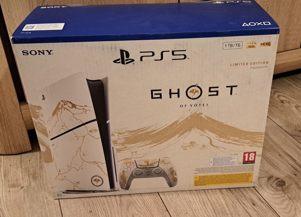 Konsola Ps5 slim Ghost of Yotei