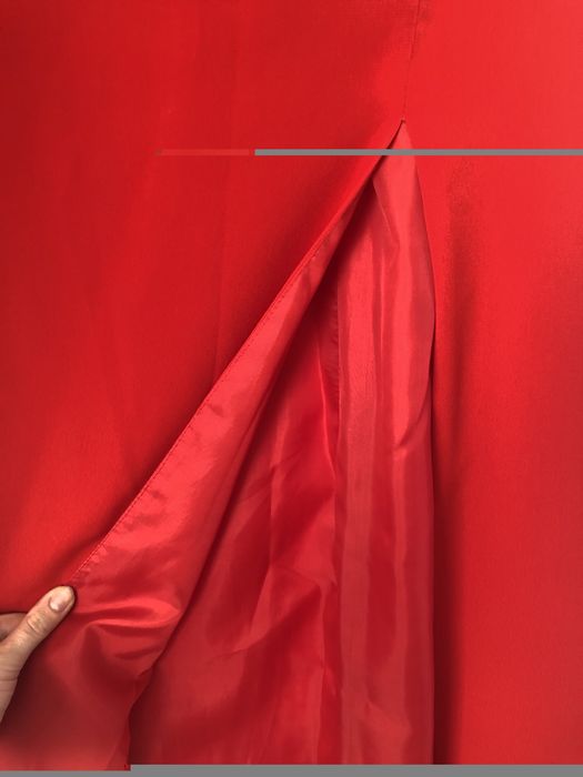 Sukienka czerwona długa maxi suknia