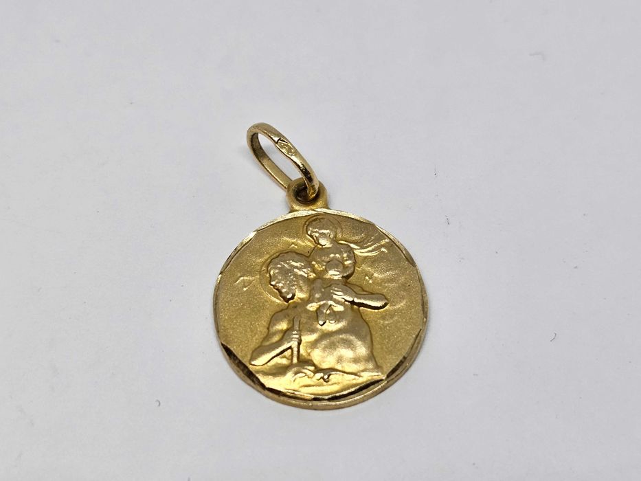 Wisiorek Złoty Medalik 2,92g P585 * Komis Madej Gorlice