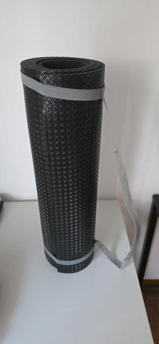 Tapete de Ginástica Preto Decathlon