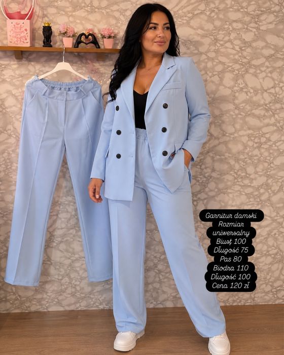 Elegancki garnitur damski biust 100