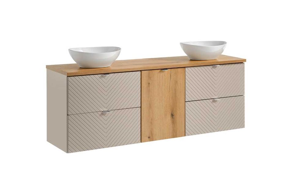 Móvel WC 2 Lavatórios com tulha NOVO