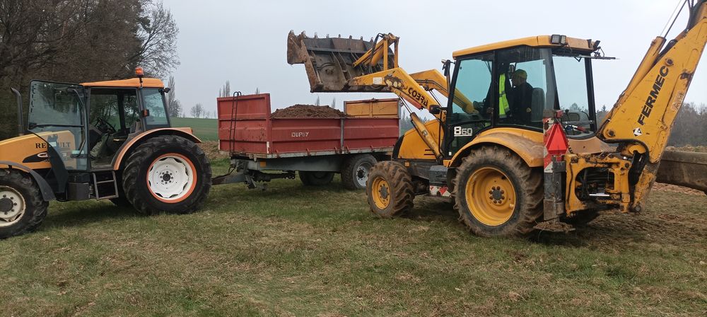 Koparko-ładowarka Fermec 860
