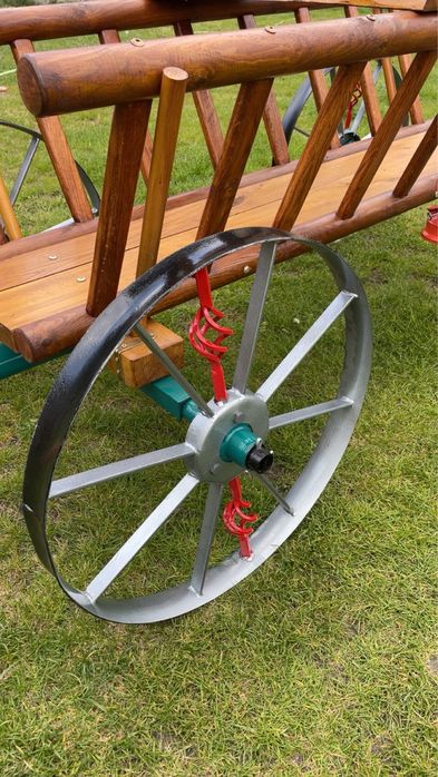 Wóz ogrodowy dębowy