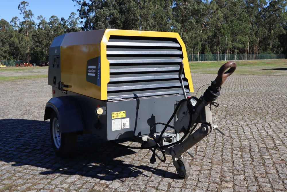 2017 Atlas Copco XATS138 Compressor de Ar Rebocável