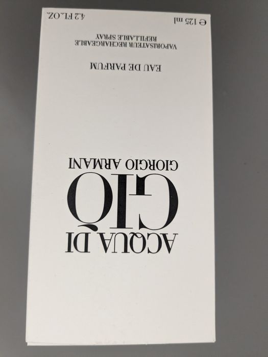 Acqua do Gio woda perfumowana