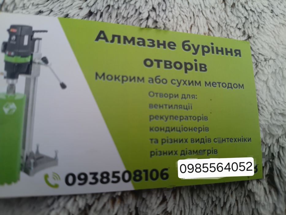 Свердління отворів буріння