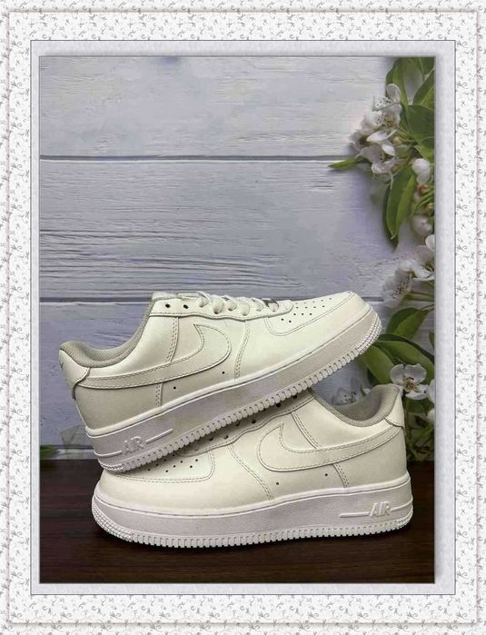 Ténis casual Nike Air Force 1 com atacadores, tamanho 39