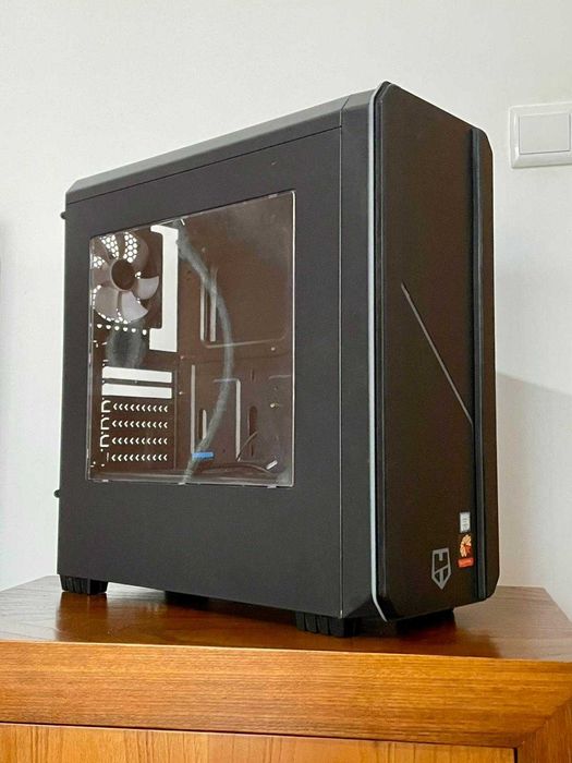 Caixa Torre Nox MC RGB com 2 Ventoinhas