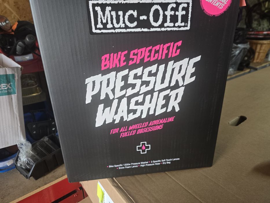 Maquina de lavar bicicletas muck off