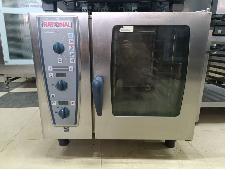 Газовий пароконвектомат. Пароконвектомат. Газ. Rational. CMP61G