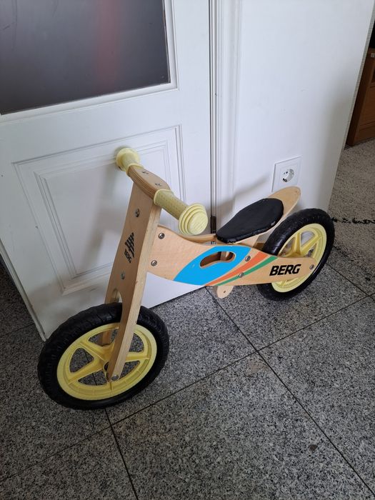 Balance bike Berg + capacete + luvas