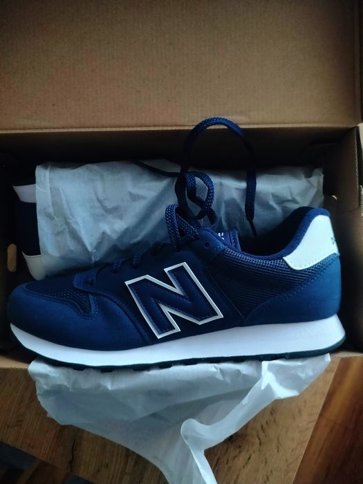 BUTY męskie NEW BALANCE 500 GM500EN2 granatowe  42.5