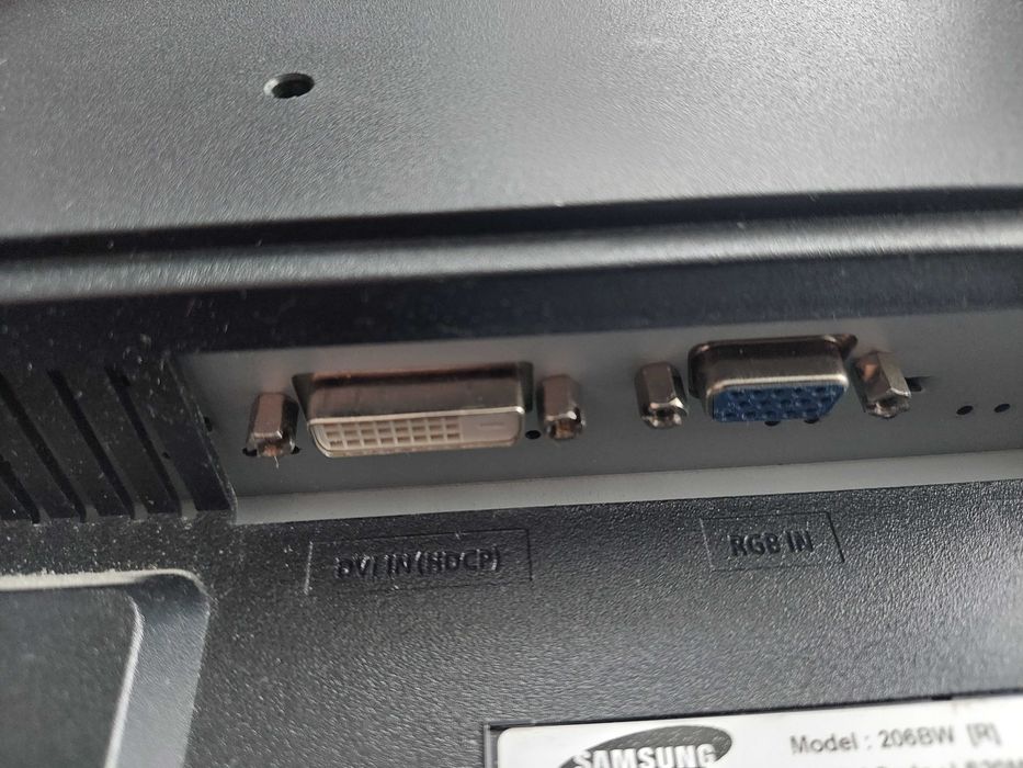Монітор 20" Samsung 206BW Чорний (Потребує ремонту)