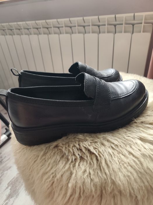 Lasocki loafersy skórzane